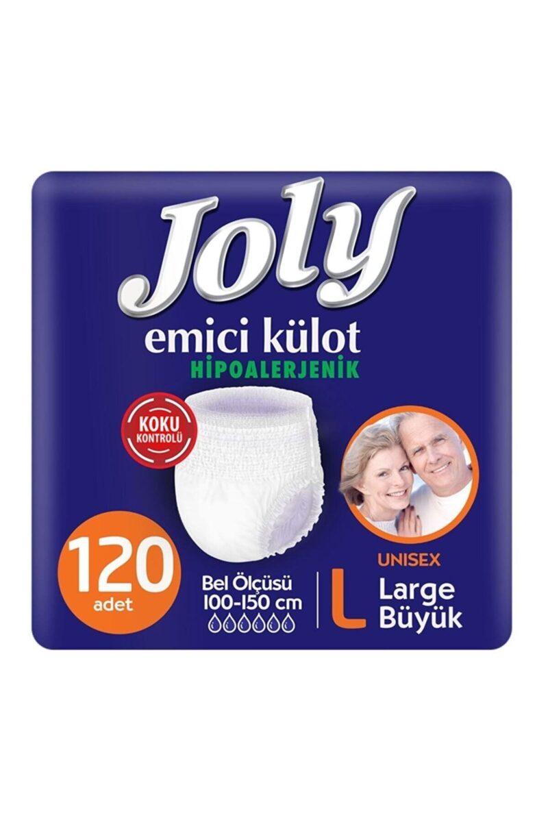 Joly Büyük Boy (L) 120 Adet Paket Emici Külot 8 x15 paket