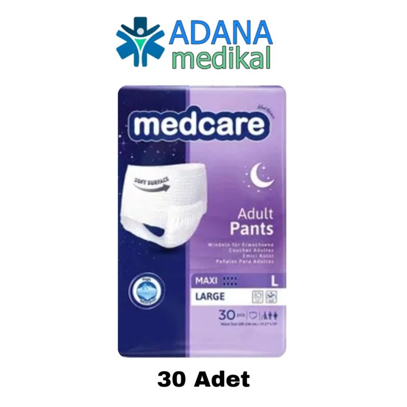 Medcare Emici Külotlu Büyük Beden (L) 30 x 1 (30’lu) 1 Paket