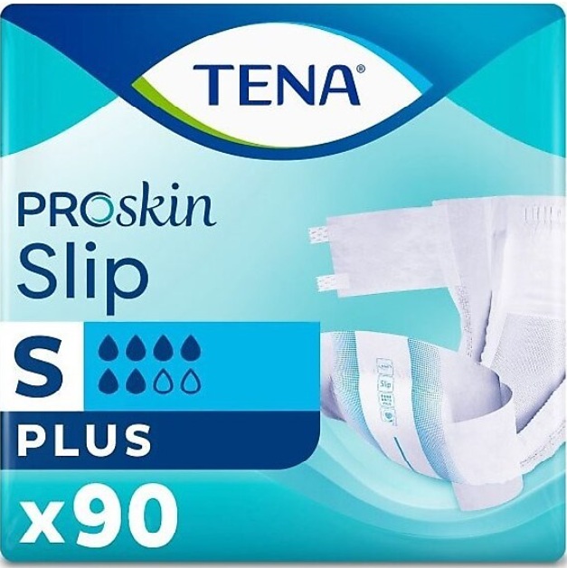 Tena Proskin Slip Plus Belbantlı Küçük Boy S 30'lu 3 Paket 90 Adet Hasta Bezi