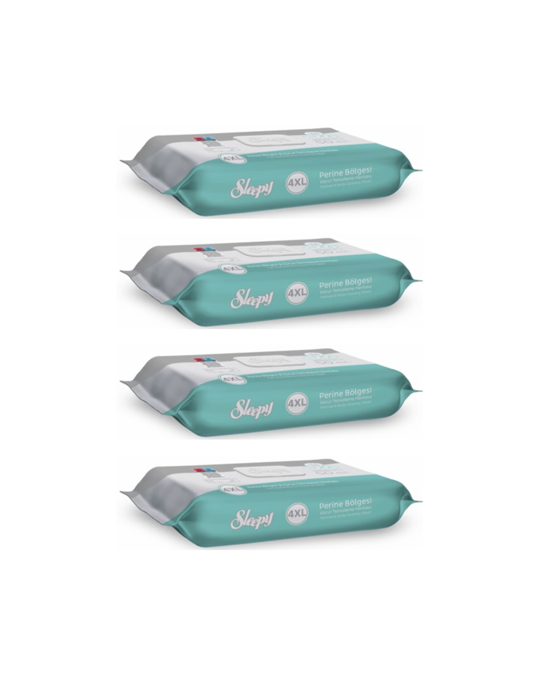 Sleepy Perine Temizleme Havlusu 4 XL 4 Adet