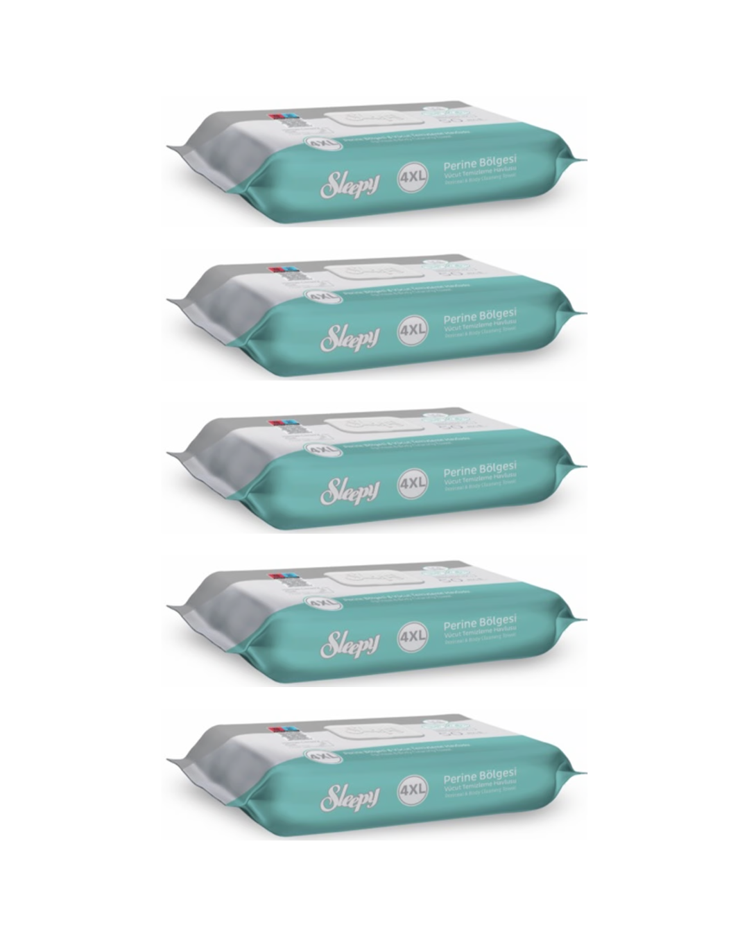 Sleepy Perine Temizleme Havlusu 4 XL 5 Adet
