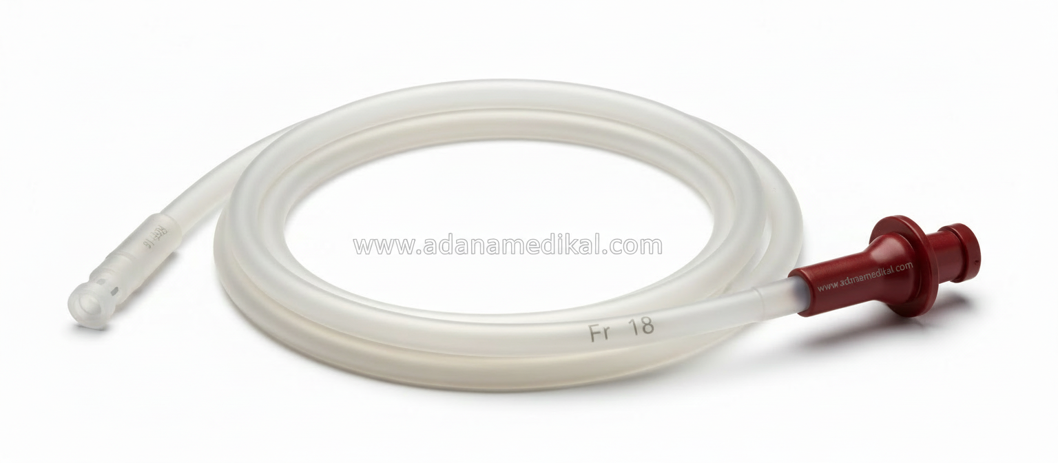 rüsch silikonlu foley sonda