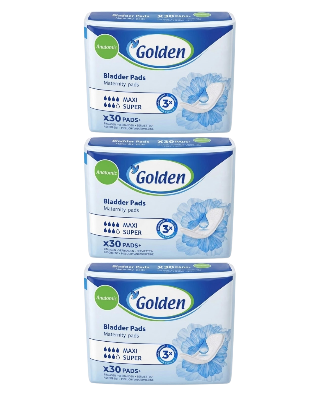 Golden - Mesane Pedi 90'lı 3 Paket